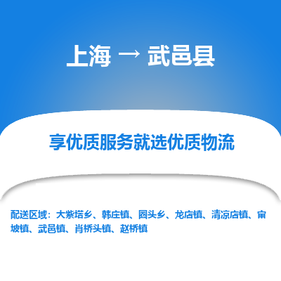 上海到武邑县物流专线-上海至武邑县货运公司