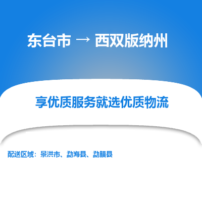 东台市到西双版纳州物流公司-东台市到西双版纳州物流专线-东台市到西双版纳州货运