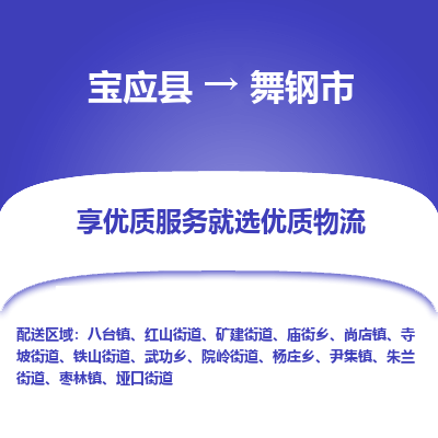 宝应县到舞钢市物流公司-宝应县到舞钢市专线-定制车型