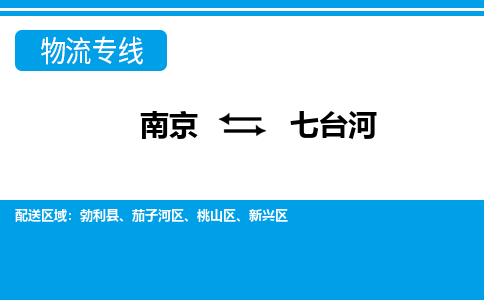 南京到七台河物流专线-南京至七台河货运公司