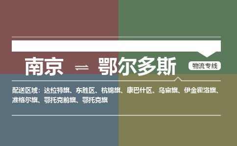 南京到鄂尔多斯物流专线-南京至鄂尔多斯货运公司