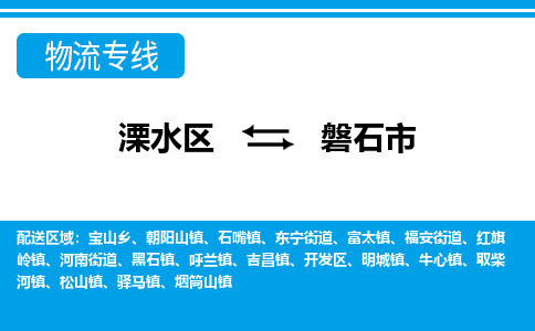 溧水区到磐石市物流专线-溧水区至磐石市物流公司-溧水区发往磐石市的货运专线