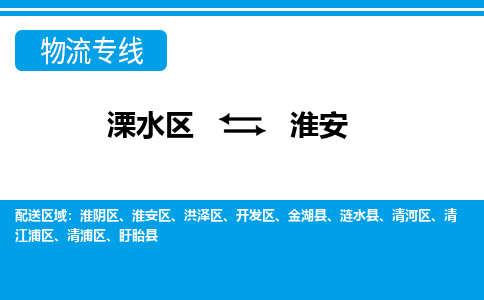 溧水区到淮安物流专线-溧水区至淮安物流公司-溧水区发往淮安的货运专线