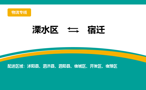 溧水区到宿迁物流专线-溧水区至宿迁物流公司-溧水区发往宿迁的货运专线