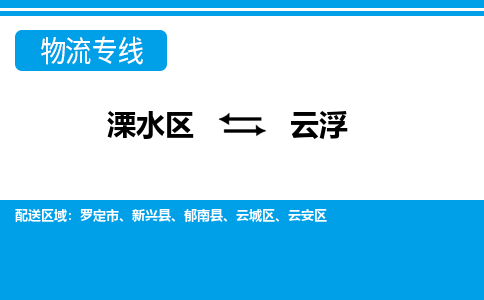 溧水区到云浮物流专线-溧水区至云浮物流公司-溧水区发往云浮的货运专线