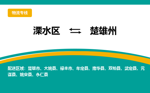 溧水区到楚雄州物流专线-溧水区至楚雄州物流公司-溧水区发往楚雄州的货运专线