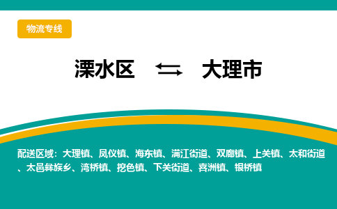 溧水区到大理市物流专线-溧水区至大理市物流公司-溧水区发往大理市的货运专线