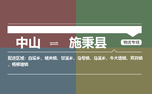 中山到施秉县物流专线-中山至施秉县物流公司