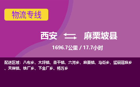 西安到麻栗坡县物流专线-西安至麻栗坡县物流公司