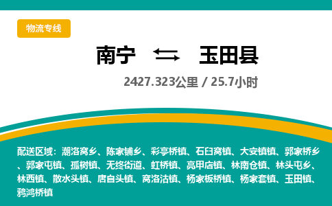 南宁到玉田县物流专线-南宁至玉田县物流公司