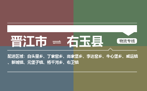 晋江市到右玉县物流专线-晋江市至右玉县物流公司