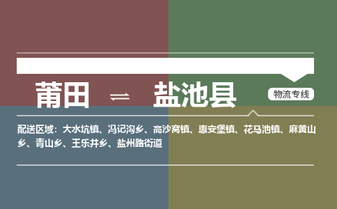 莆田到盐池县物流专线-莆田至盐池县物流公司