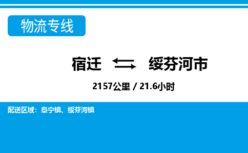 宿迁到绥芬河市物流专线-宿迁至绥芬河市物流公司