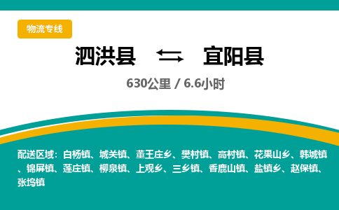 泗洪县到弋阳县物流专线-泗洪县至弋阳县物流公司