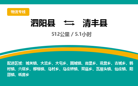 泗阳县到清丰县物流专线-泗阳县至清丰县物流公司