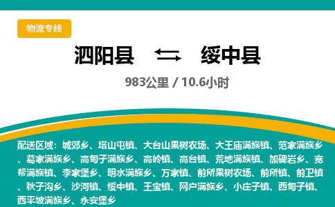 泗阳县到绥中县物流专线-泗阳县至绥中县物流公司