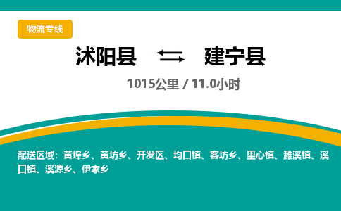 沭阳县到建宁县物流专线-沭阳县至建宁县物流公司