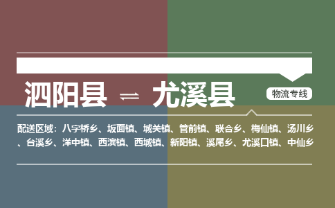 泗阳县到尤溪县物流专线-泗阳县至尤溪县物流公司